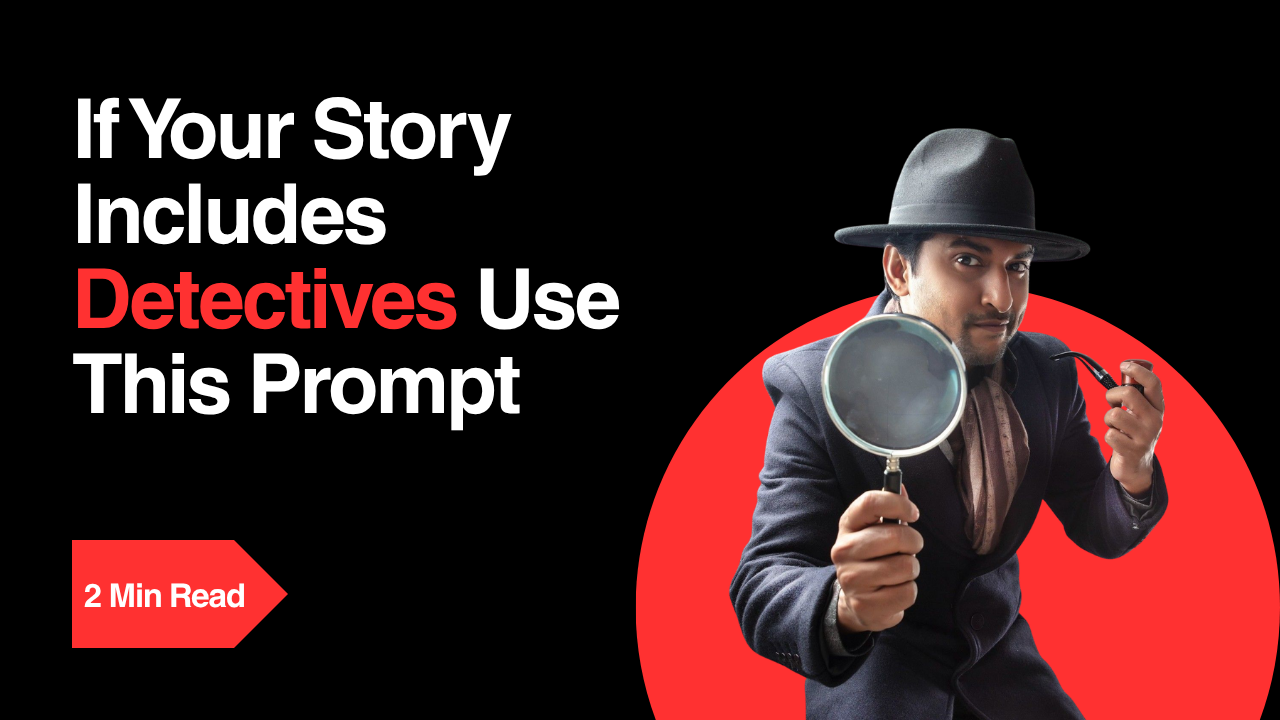 If Your Story Includes Detectives, Interrogations, or Forensics, Use This Prompt